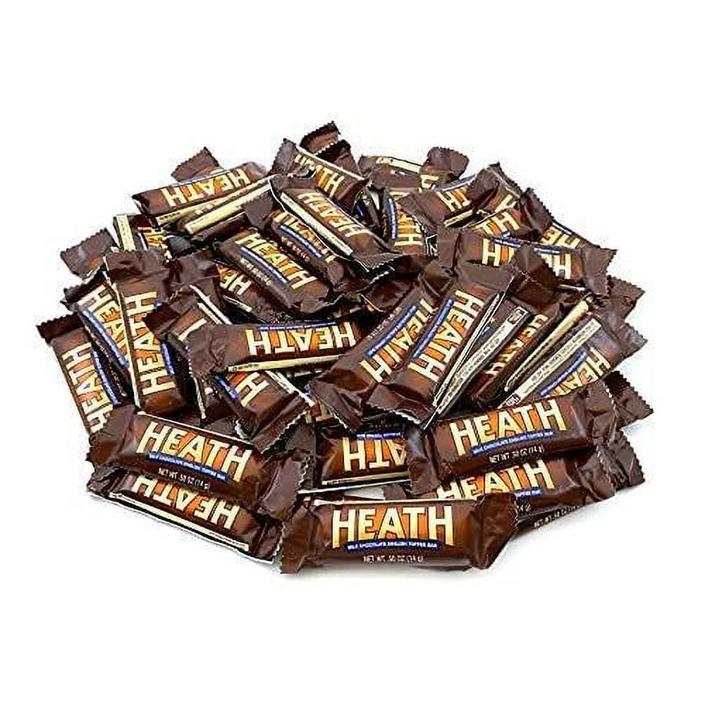 Milk Chocolate English Toffee Bars Candy Bars Fun Size – 16 Ounce I5646