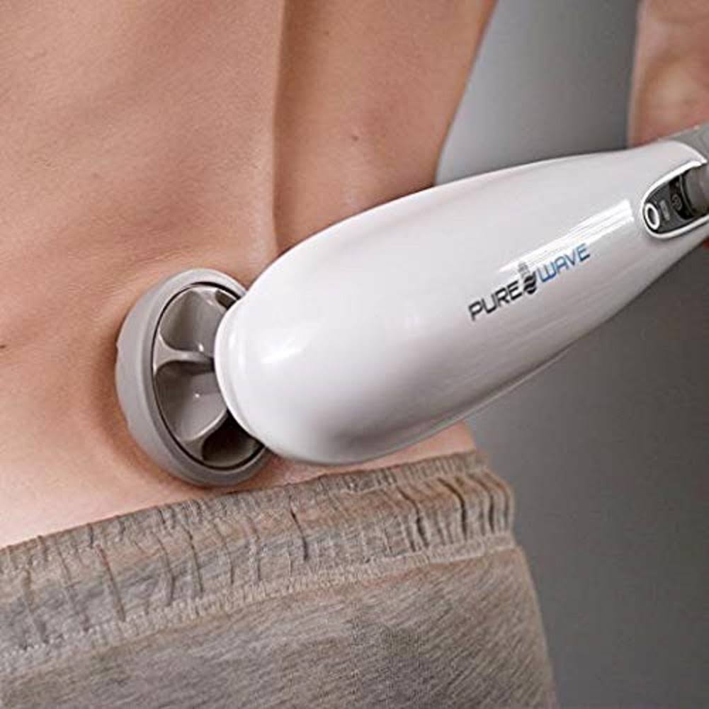 White Handheld Percussion Massager C356144