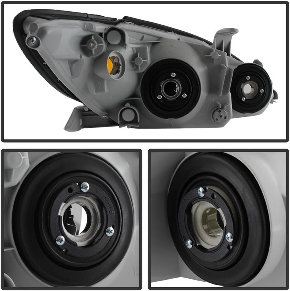 Toyota Camry Headlights Headlamps Replacement Lamp Driver + Passenger Side W8699