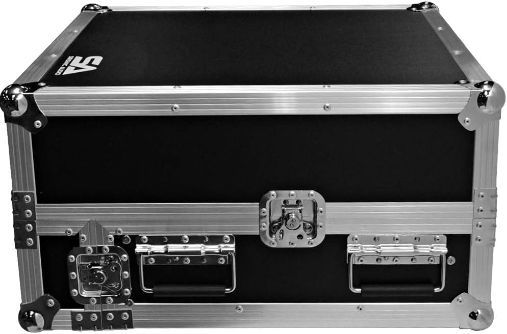 2 Space ATA Rack Case with 10U Mixer Top and Laptop Shelf G55412