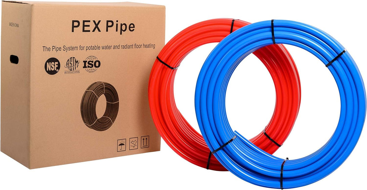 Pex-b Pipe/Tubing 1/2 inch 200 ft Pack of 2 F201101