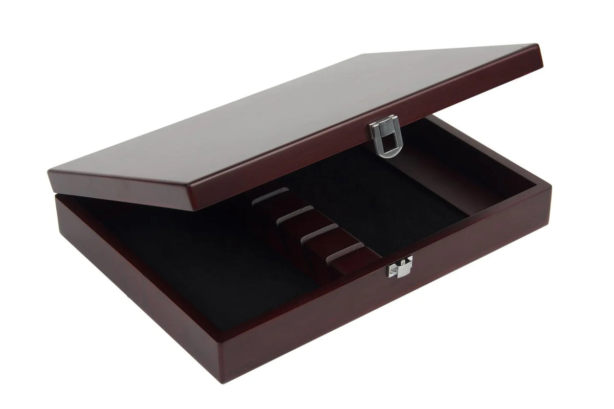 Wood Box For 6 Gaucho Steak Knives, 11-3/8" Length X 8-1/4" Width X 2" Height E723415