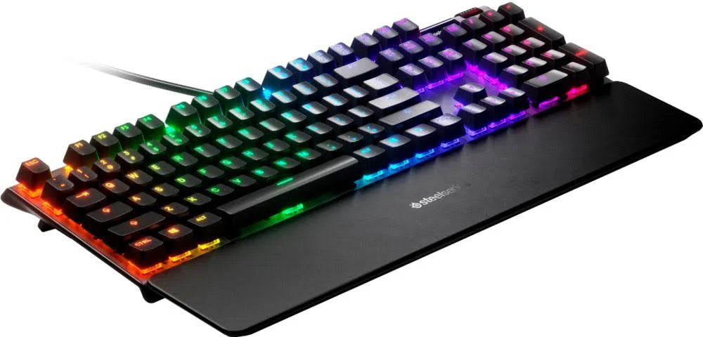 Wired Gaming Hybrid Mechanical Blue Switch Keyboard with RGB Back Lighting - Black X271