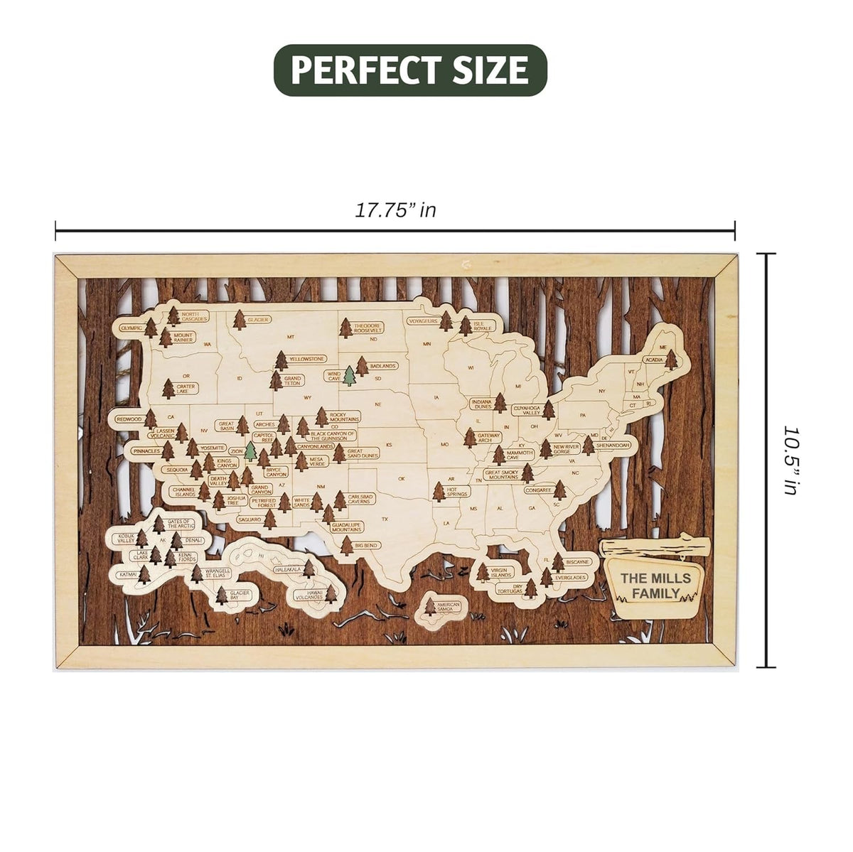 National Parks Map C7906