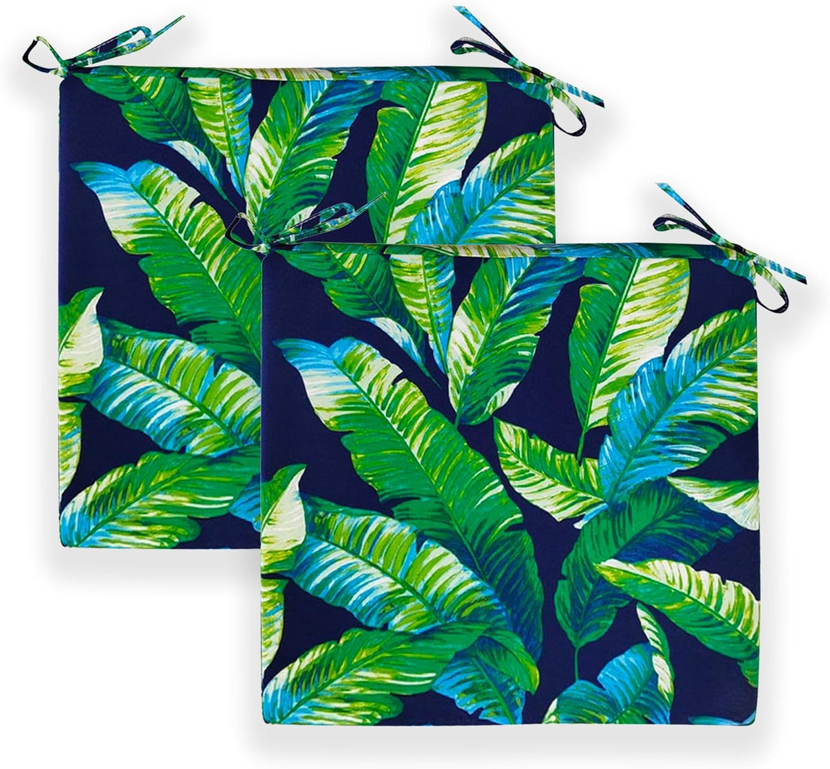 Blue Palms Square Outdoor Chair Pad Set of 2 K46443