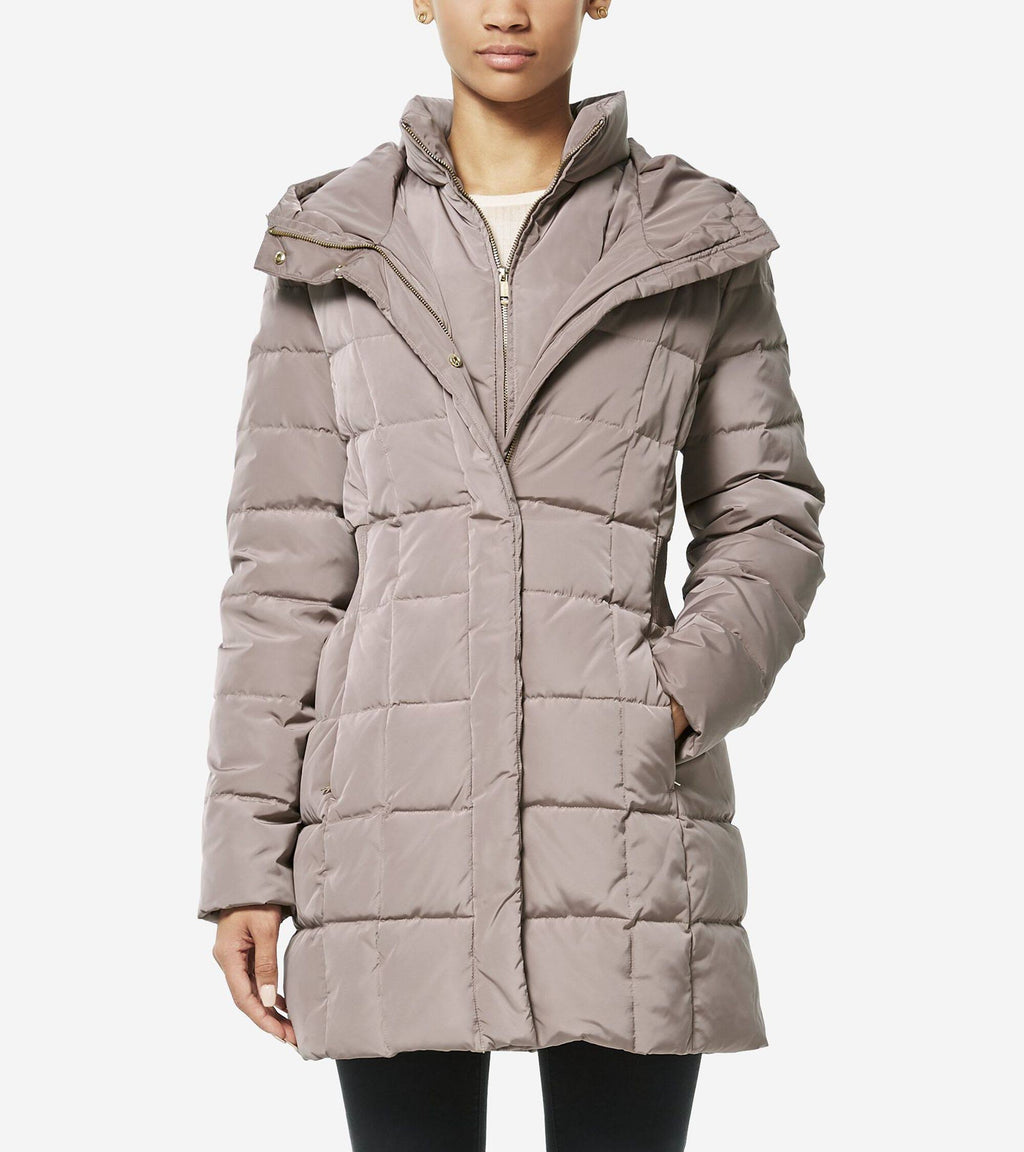 Hooded Down Puffer Coat P12672