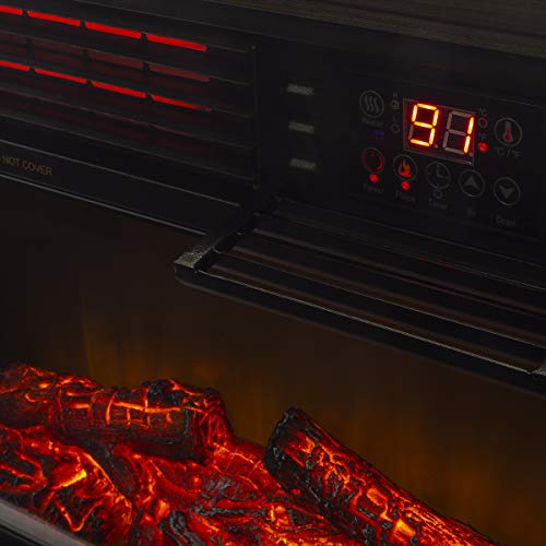 1500W Electric Fireplace Space Heater K879