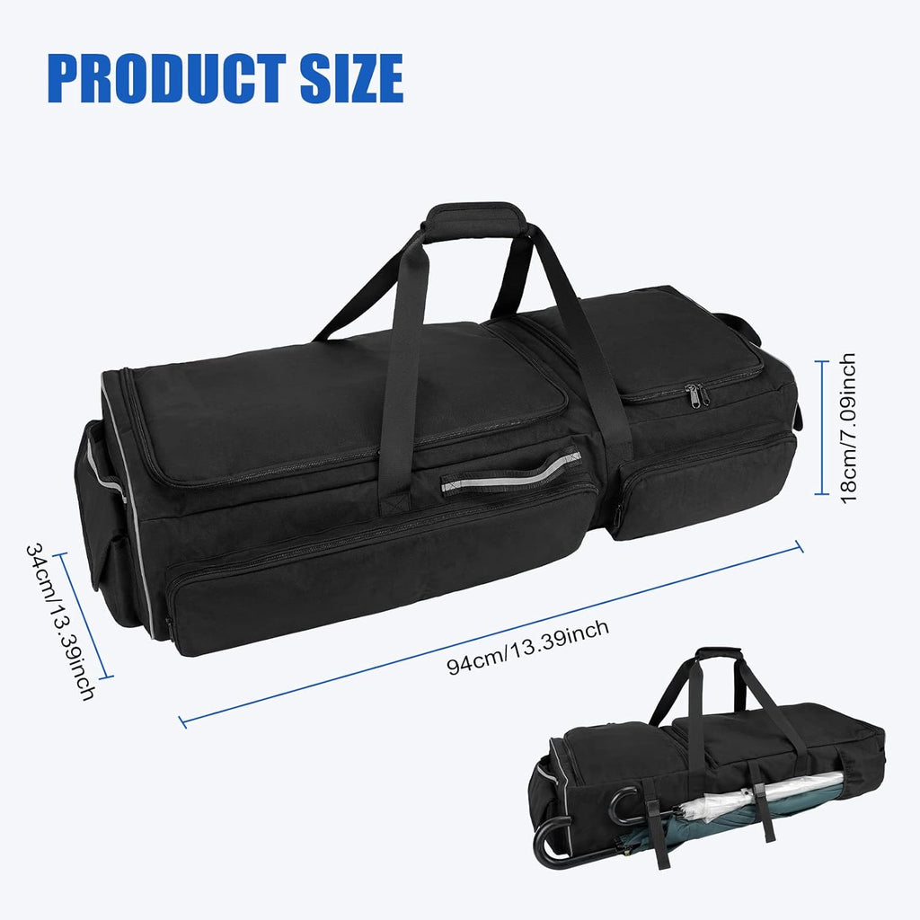 Under Seat Storage Bag with Refrigerated Bag Black F4577