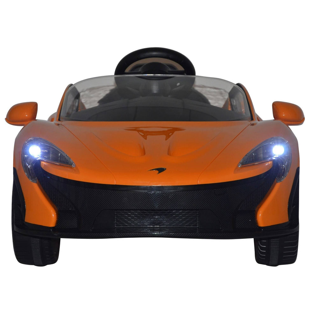 Orange 12V Ride on Car U965044