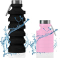 2 Pack Collapsible Silicone Water Bottle F4401