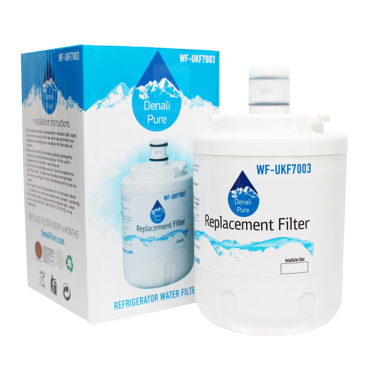 5-Pack Replacement Refrigerator Water Filter Cartridge Z704858