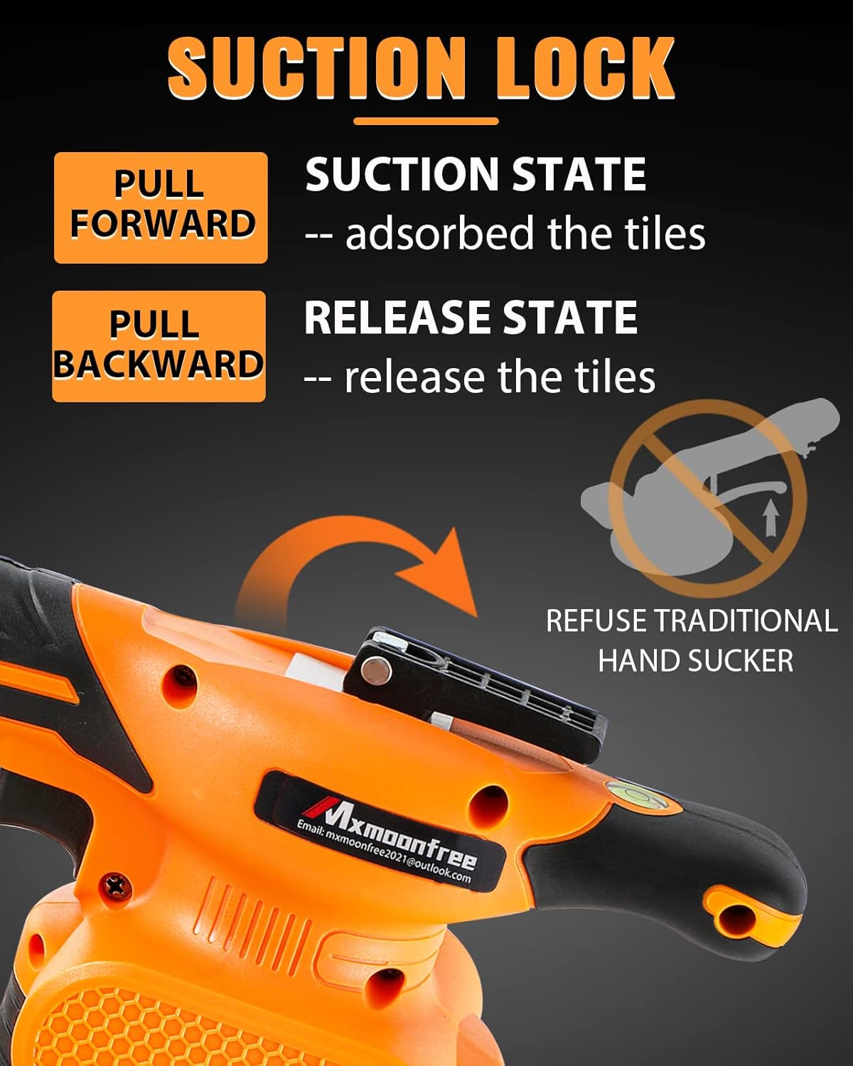 Tile Vibration Machine with Suction Cup and Storage Case K52022