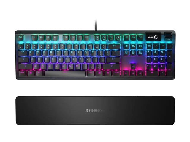 Wired Gaming Hybrid Mechanical Blue Switch Keyboard with RGB Back Lighting - Black X271