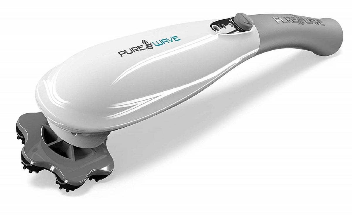 White Handheld Percussion Massager C356144