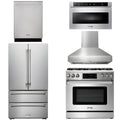 36 Gas Range, Range Hood, Microwave, Refrigerator, Dishwasher X786