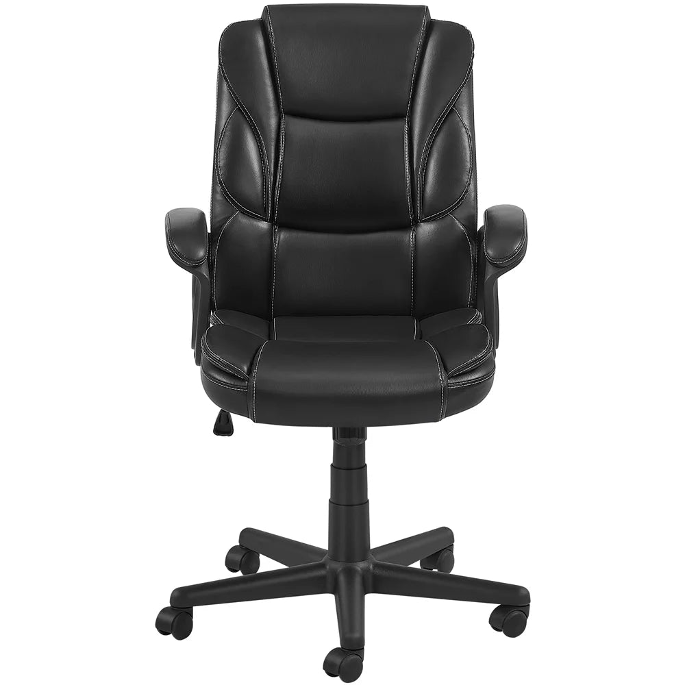 Black Adjustable High Back PU Leather Executive Chair G776259