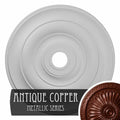 Rust Hand-Painted Ceiling Medallion A163