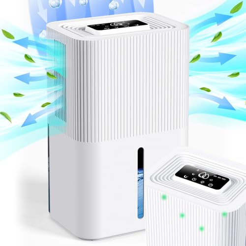 Portable Home Dehumidifier 91 OZ Tank White F130
