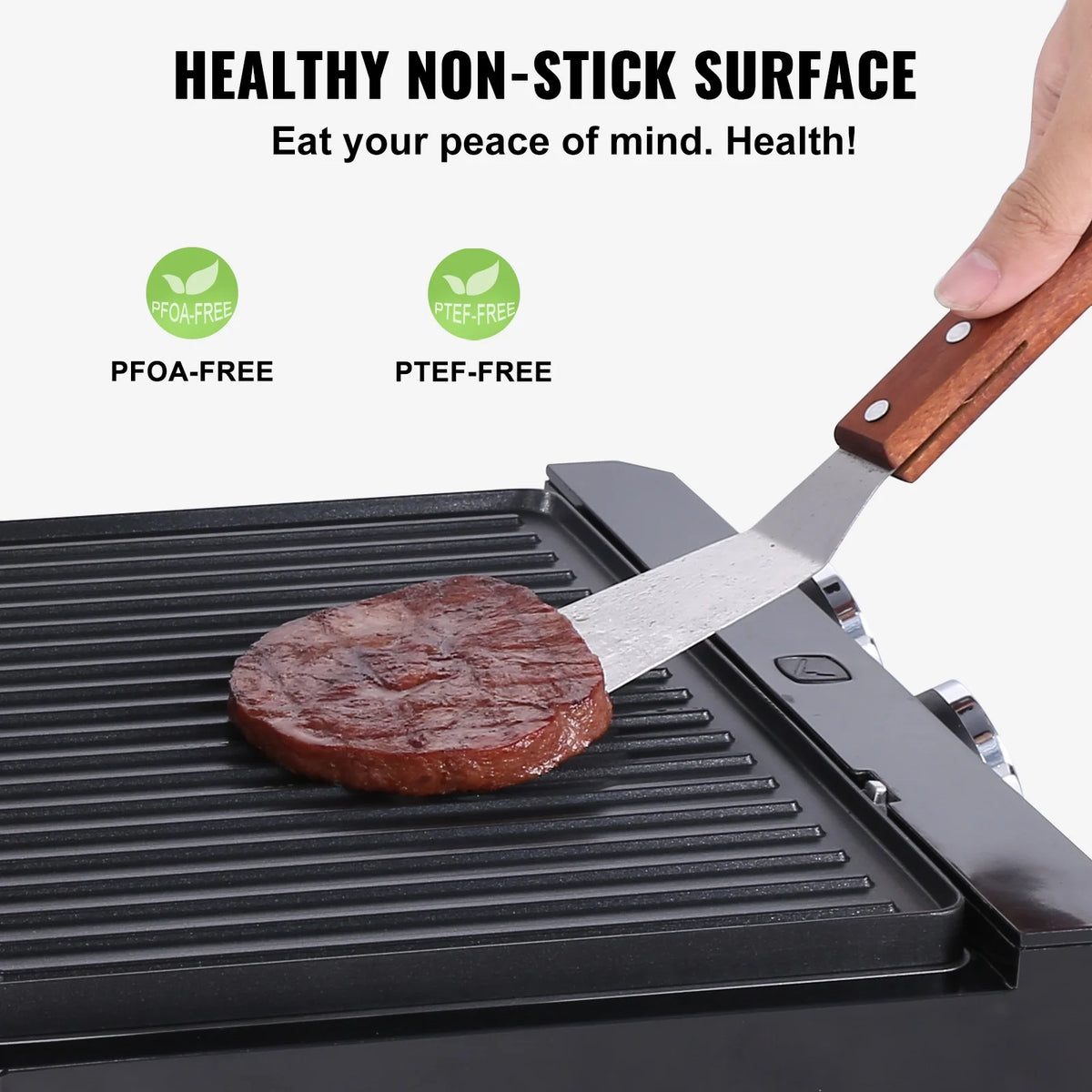 14.5" Commercial Electric Countertop Griddle Grill O74738