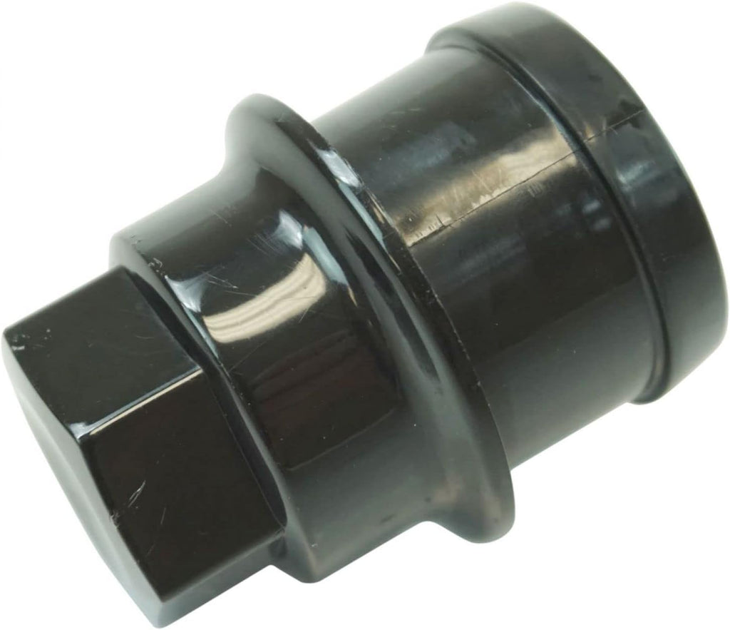 Black Plastic Wheel Lug Nut Cap Set of 32 G705