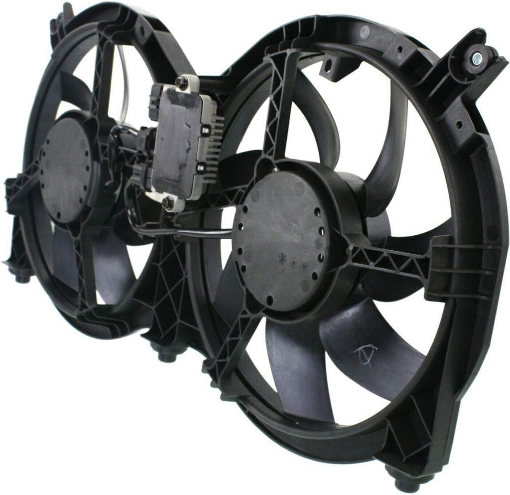 A/C Condenser Fan Assembly with Fan Control Module V683