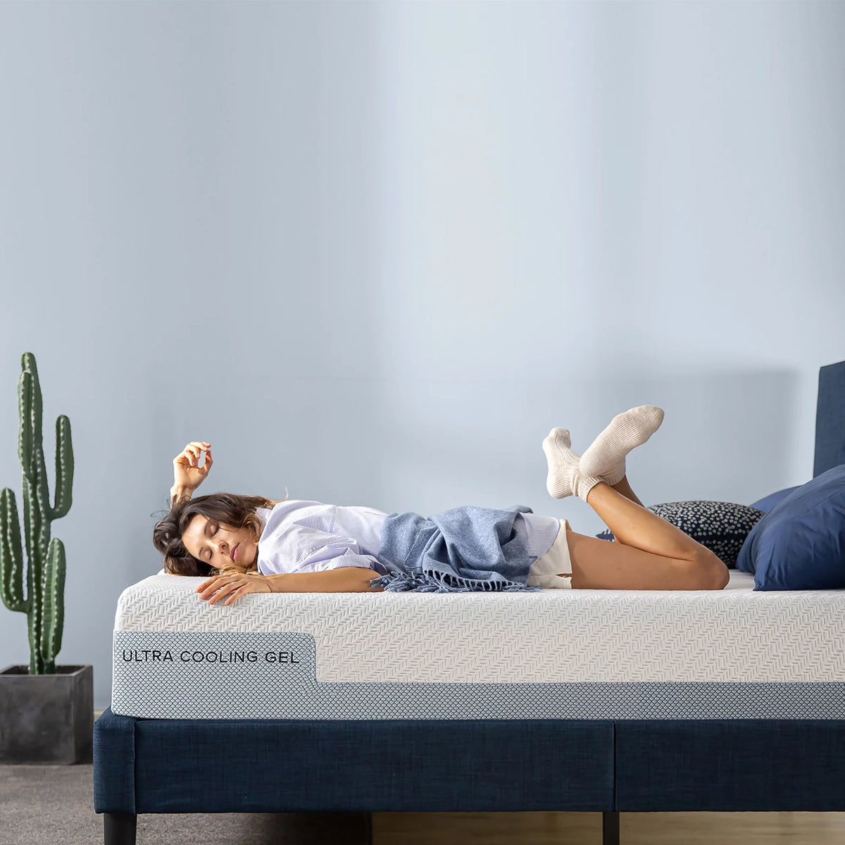 Queen Cooling Gel Memory Foam Mattress P1498