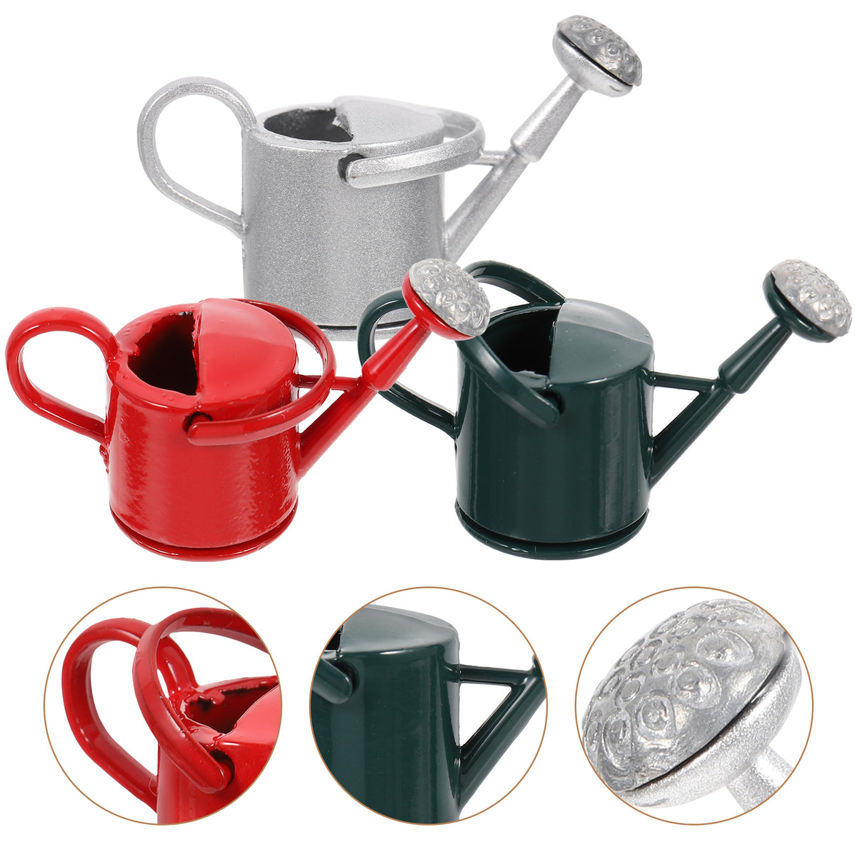 6 Pcs Tin Watering Can L665
