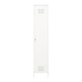 White Metal Locker Storage Cabinet F9325