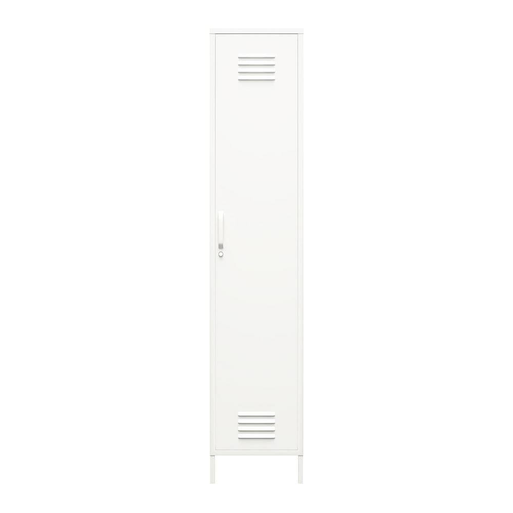 White Metal Locker Storage Cabinet F9325