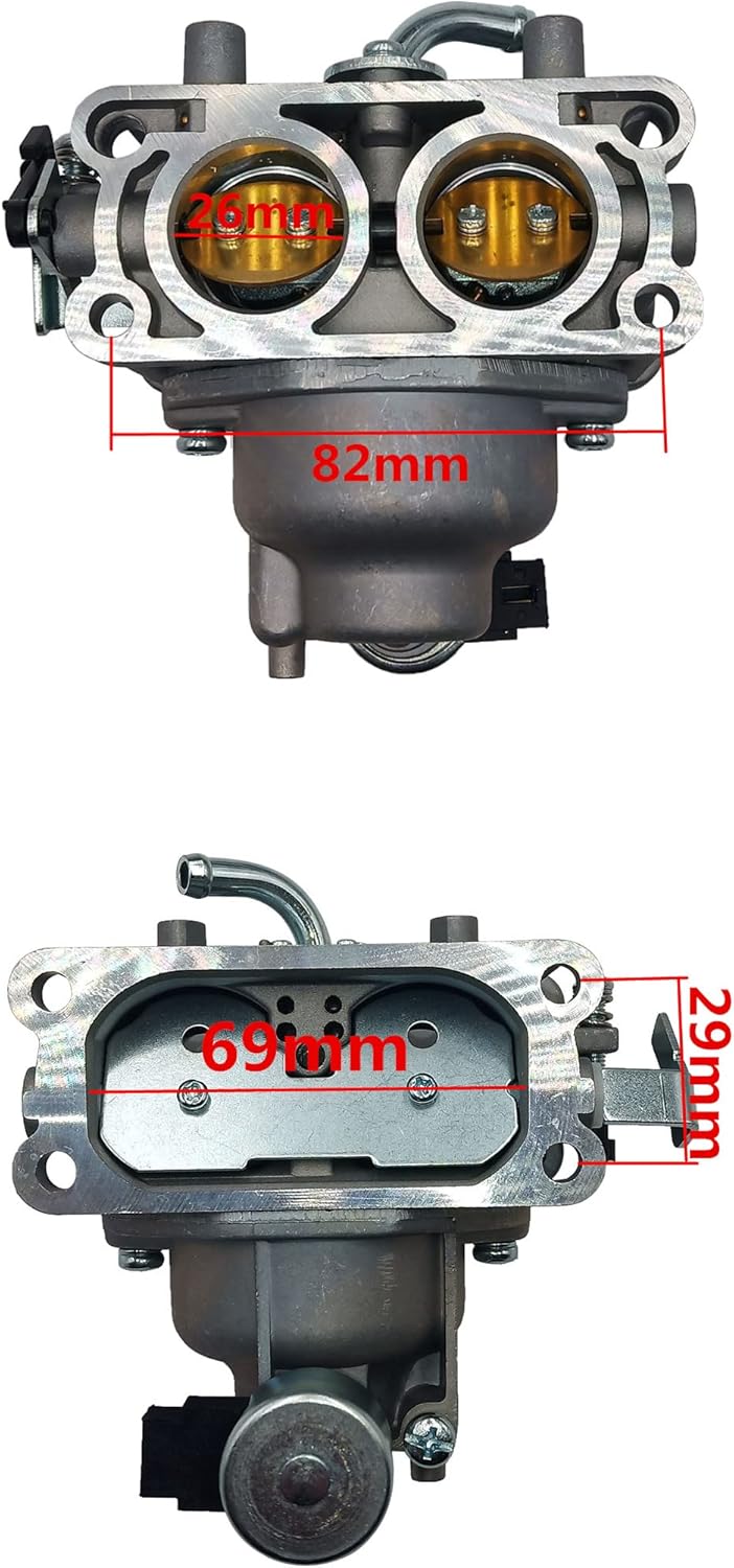Carburetor Pack of 2 for Kawasaki FX691V 4-Cycle Engines with Gaskit C6843