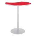 Crescent Pedestal Cafe Table with Round Base A673521
