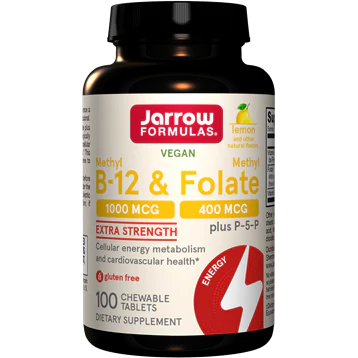 Methyl B-12 & Methyl Folate Chewable Tabs L533