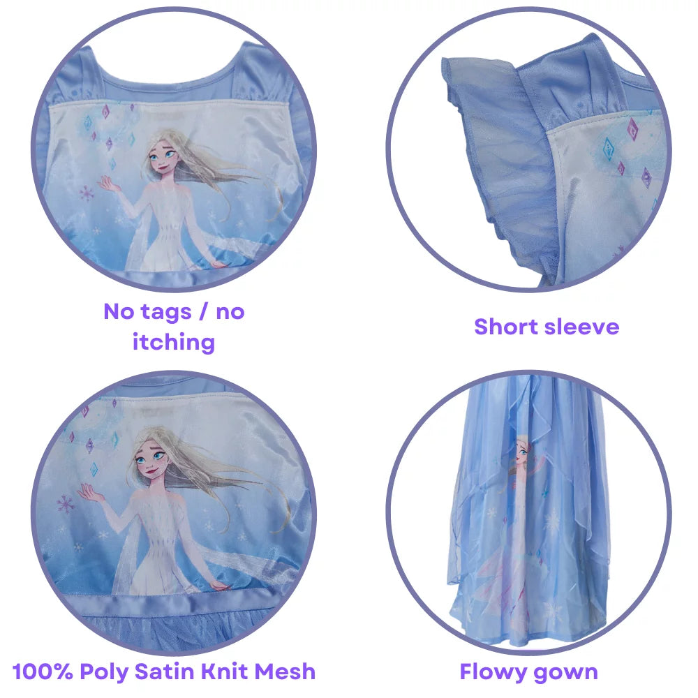 Blue Girls Fantasy Gown Nightgown A428