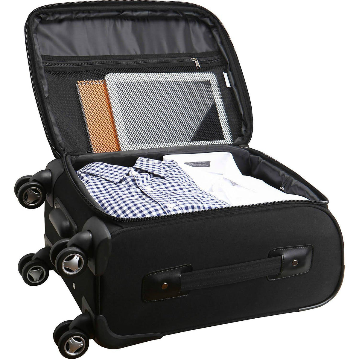 Black Carry on Spinner T20789