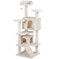 53" Cat Tree Tower with Scratching Board U8332