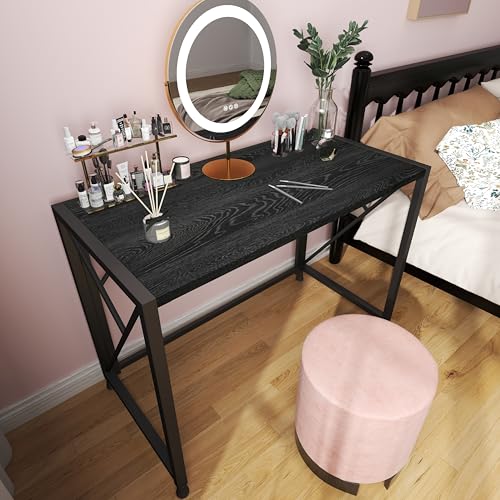 Pure White Vanity Desk and Chair Set with 5 Drawers R319