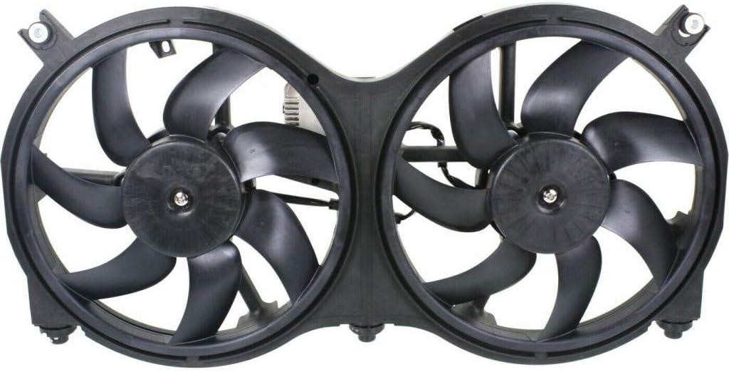 A/C Condenser Fan Assembly with Fan Control Module V683