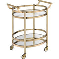 Gold Serving Cart J120354