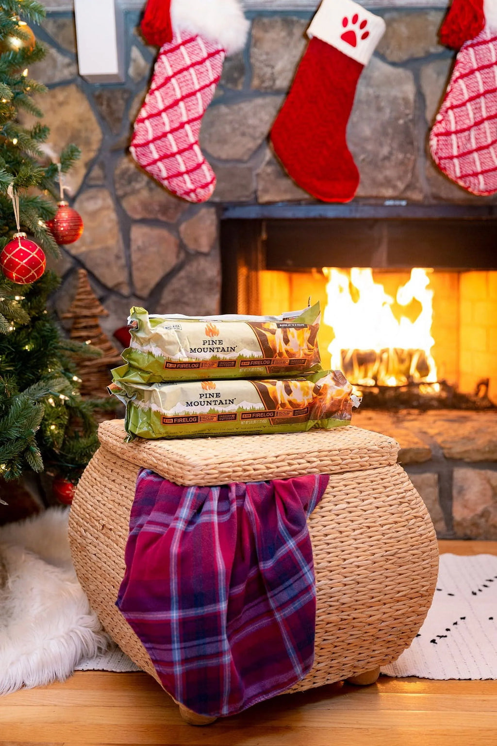 Long Burning Fire Log 6 Pack U742