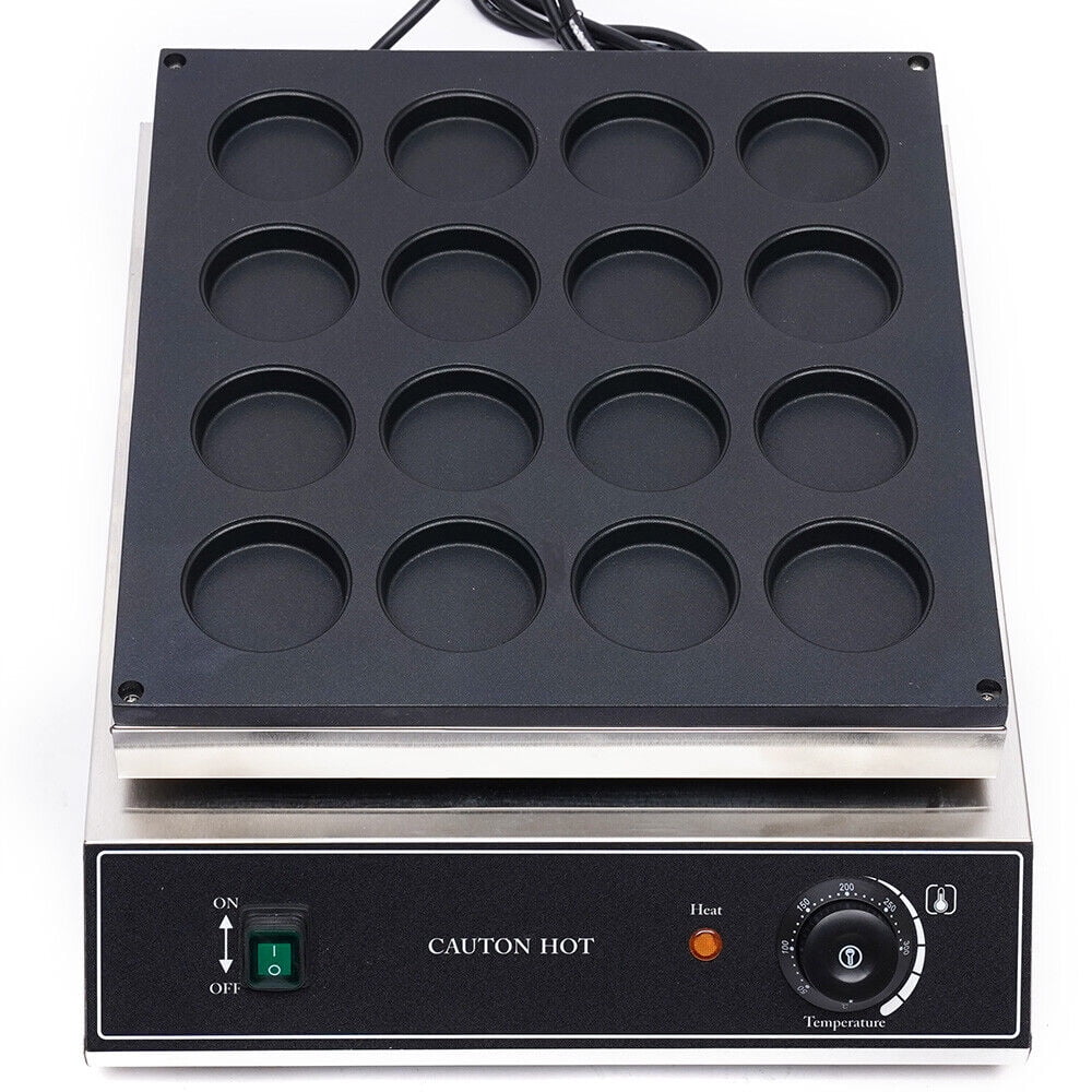 16 Holes Electric Nonstick Waffle Pancake Maker 1700W T2167