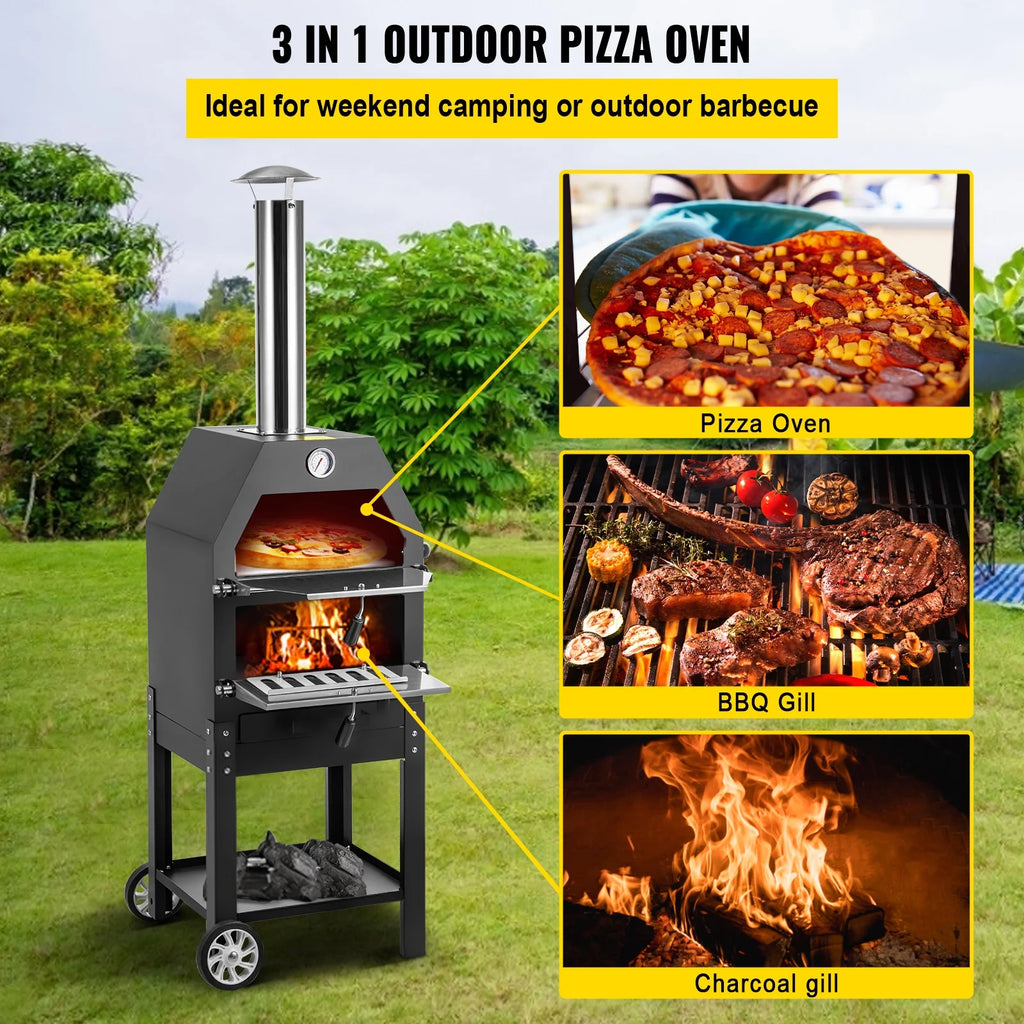 Portable Wood Fired Pizza Oven D10951