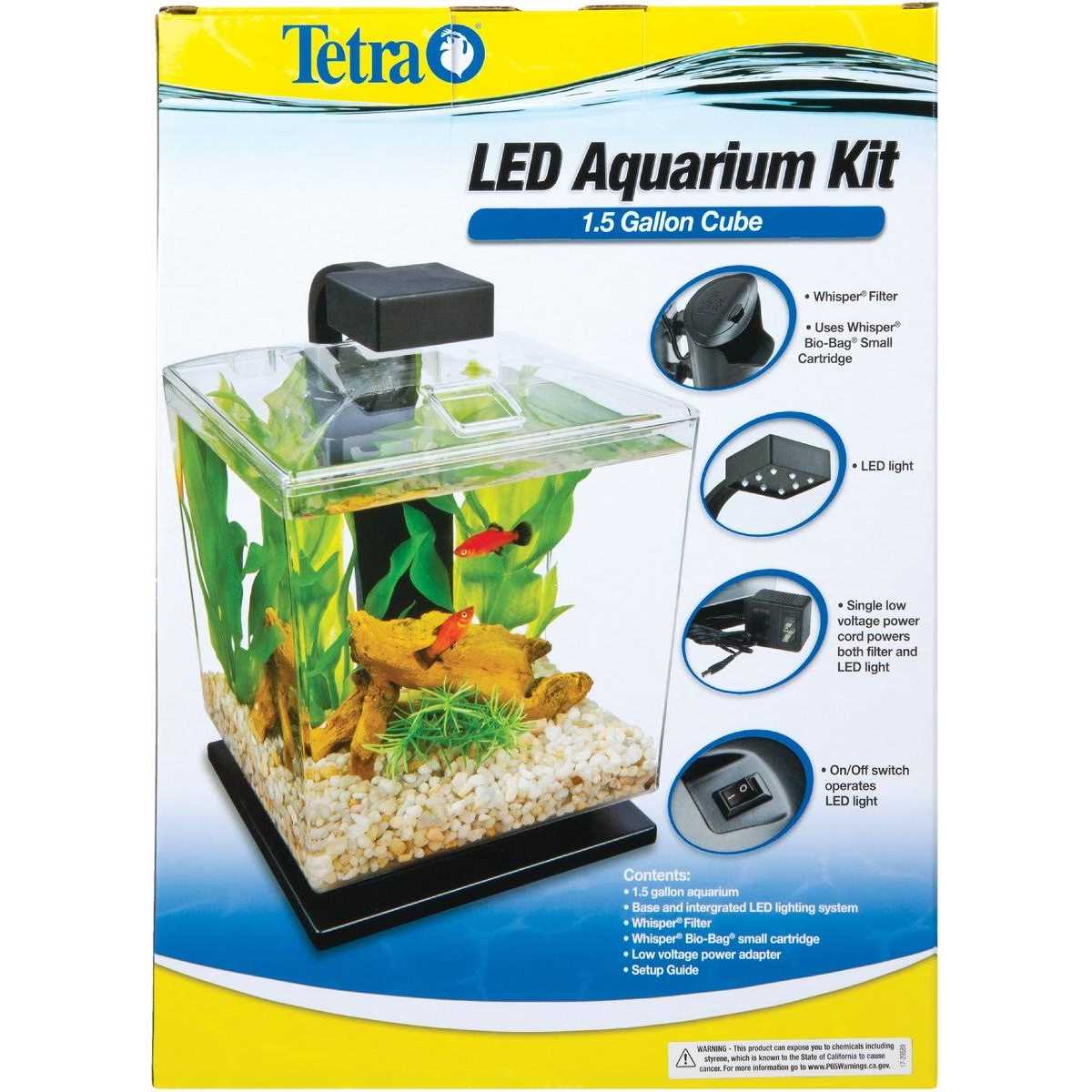 1.5 Gallon Cube with Whisper Filtration V838520