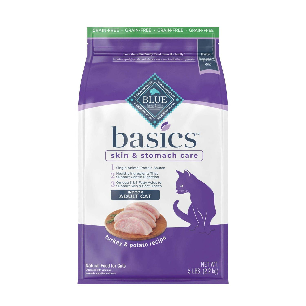 Grain-Free Adult Indoor Dry Cat Food H843