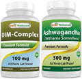 DIM Supplement 100 mg & Ashwagandha Extract 500 Mg P583883