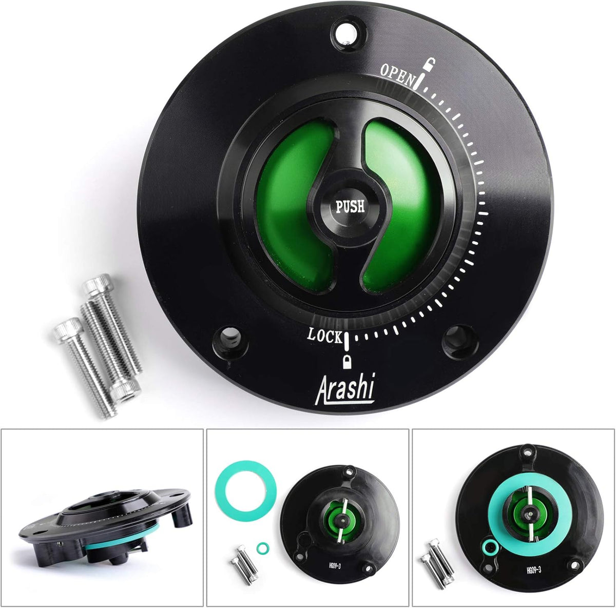 CNC Keyless Fuel Gas Tank Cap For SUZUKI GSXR 600/750/1000 GSR 600/750 W436139
