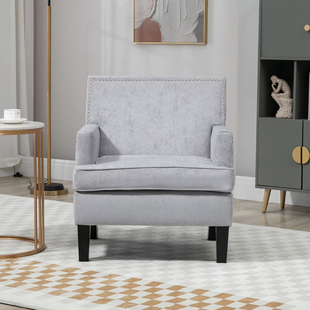 Velvet Accent Chair L8188