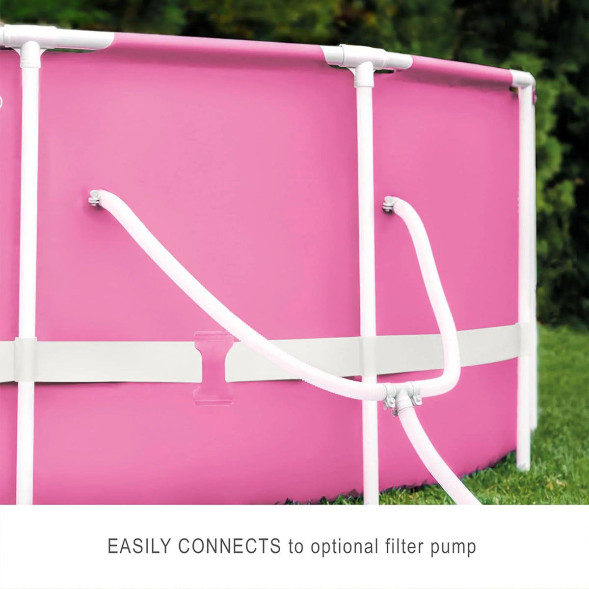 Pink 8' x 30" Above Ground Swimming Pool I307