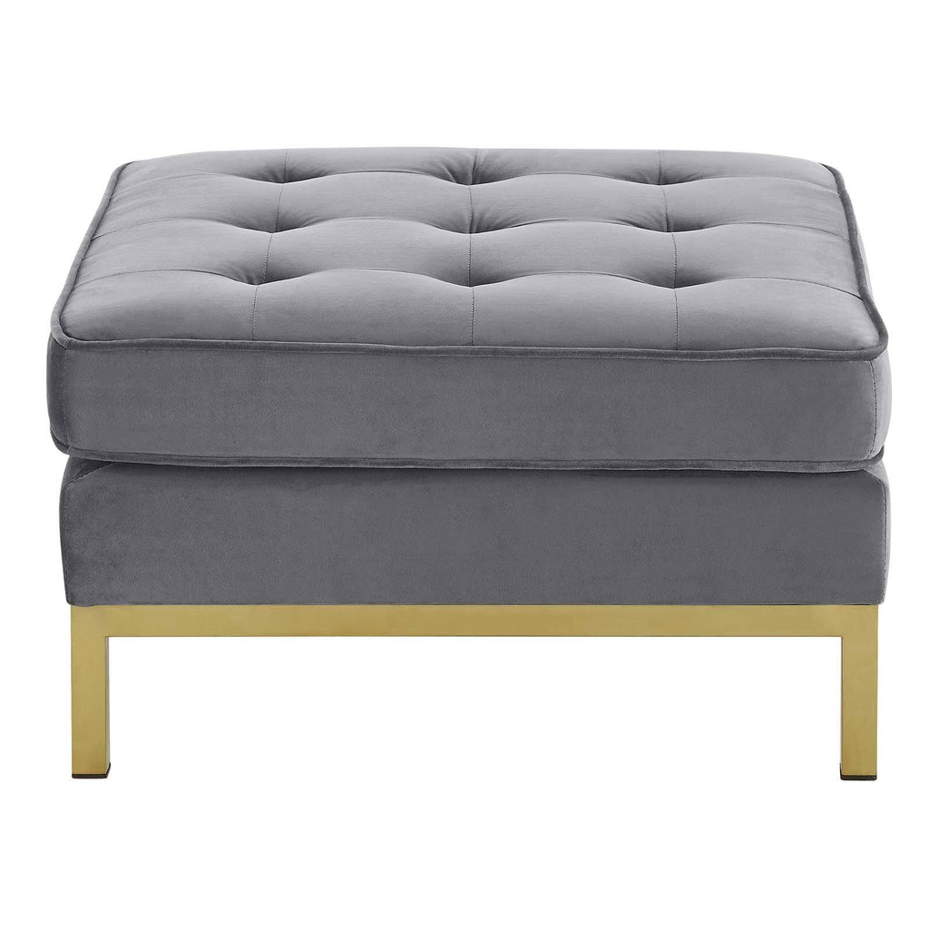 Velvet Ottoman E847