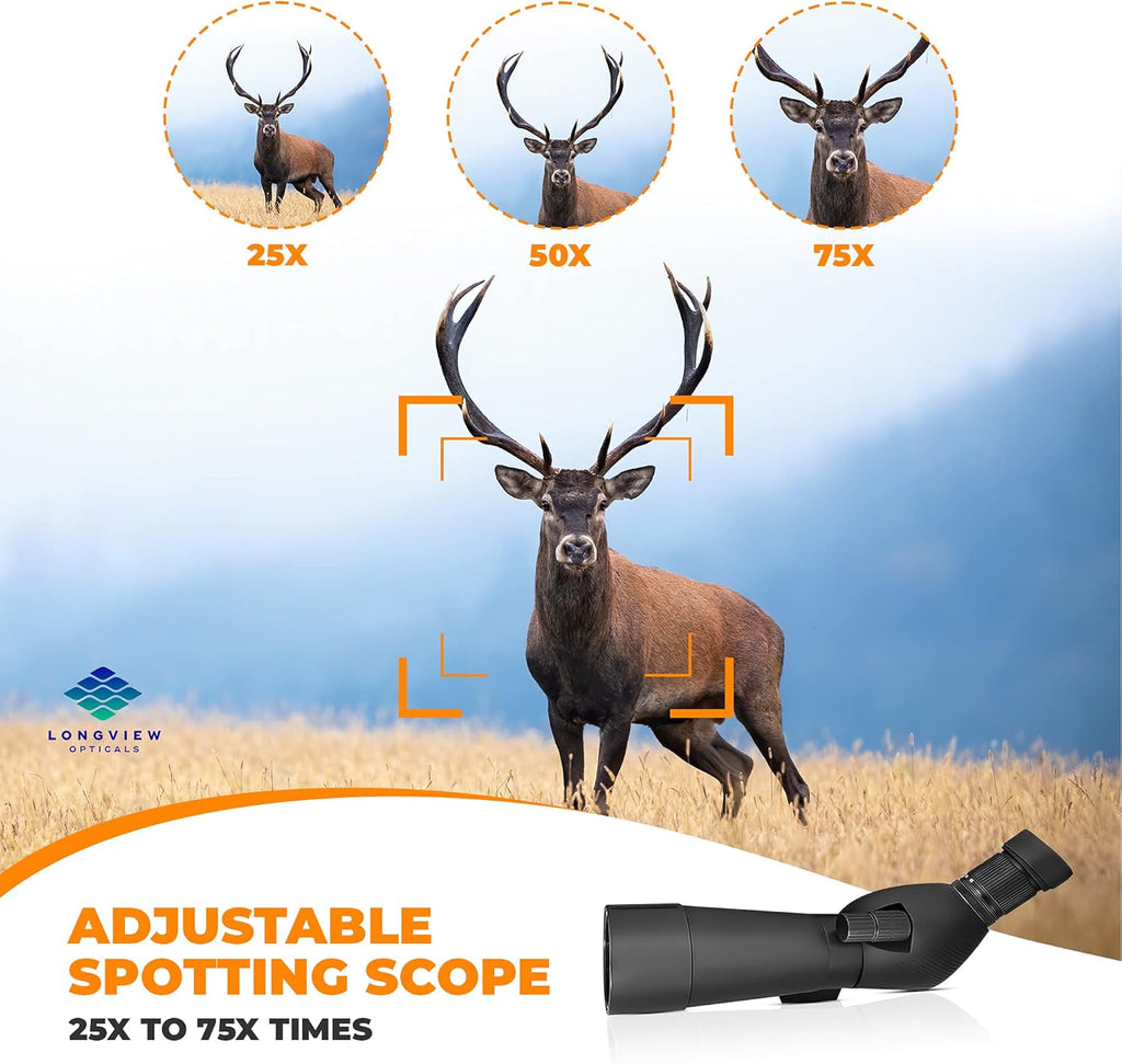 Bird Spotting Scope with Tripod and Phone Adapter L250360