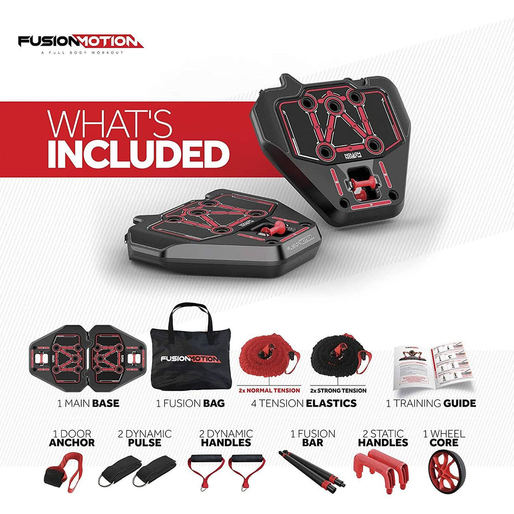 Portable Gym with 8 Accessories F3654
